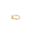 ANILLO MEDIO DEDO BOLAS ORO AMARILLO         