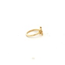 ANILLO MEDIO DEDO LOVE MARIPOSA ORO AMARILLO      
