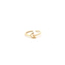 ANILLO MEDIO DEDO LUNA ORO AMARILLO         