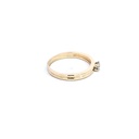 ANILLO SOLITARIO DIAMANTE ORO AMARILLO            