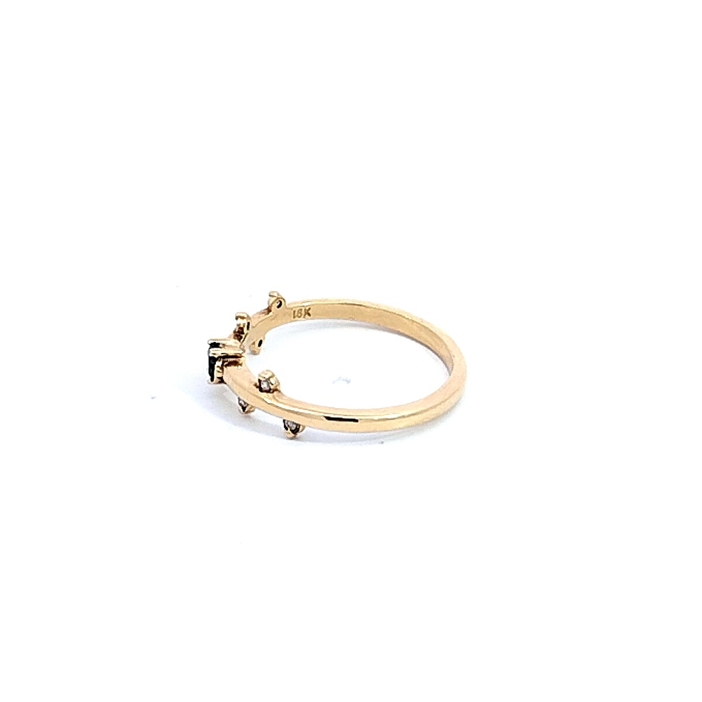 ANILLO SOLITARIO DTE 0,084 PTS ESM 0,25 PTS OA