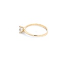 ANILLO SOLITARIO ORO AMARILLO   