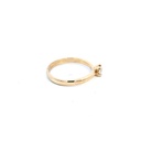 ANILLO SOLITARIO ORO AMARILLO   