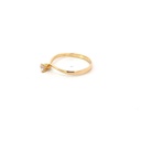 ANILLO SOLITARIO ORO AMARILLO      