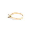 ANILLO SOLITARIO ORO AMARILLO      