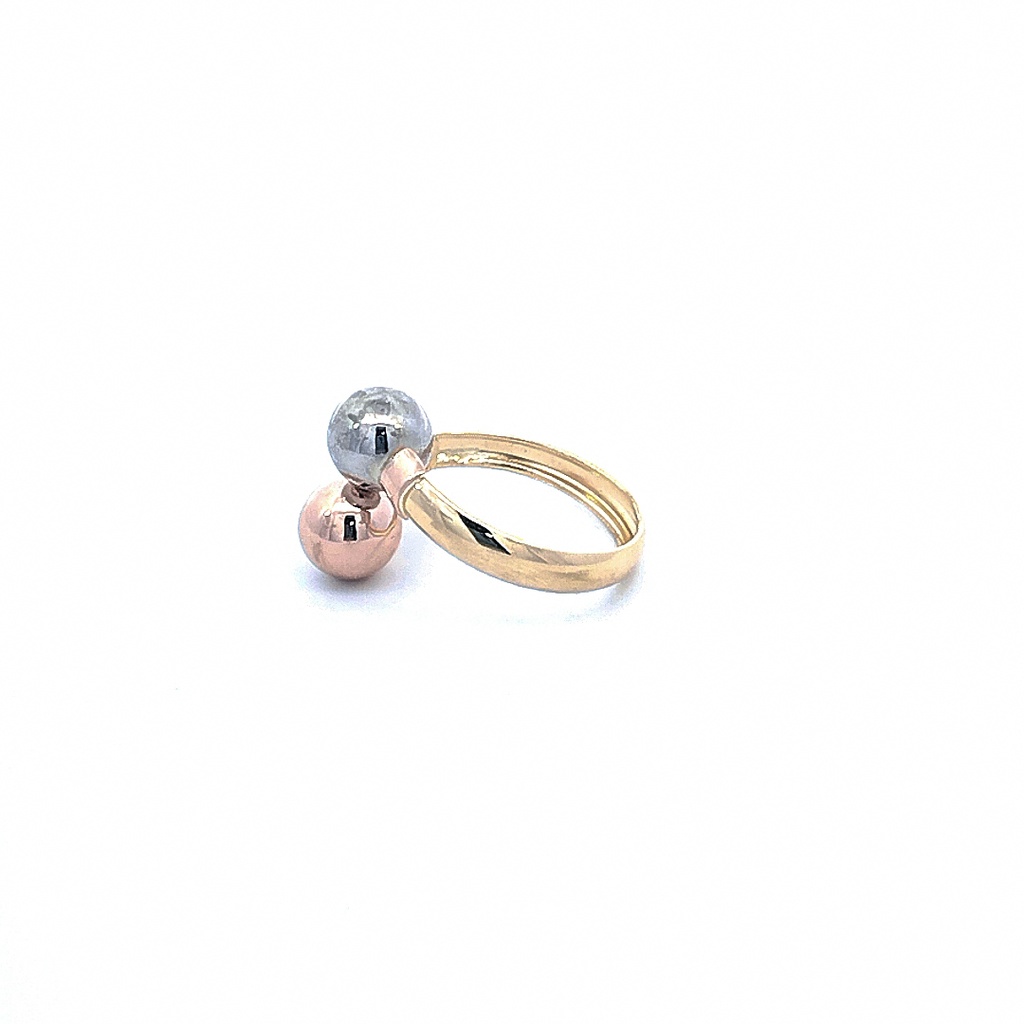 ANILLO TU Y YO 3 OROS         