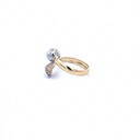 ANILLO TU Y YO CASTING 3 OROS      
