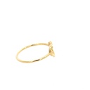 ANILLO CORAZON ORO AMARILLO      