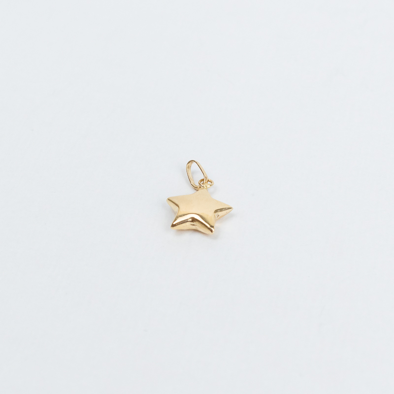 DIJE ESTRELLA ORO AMARILLO