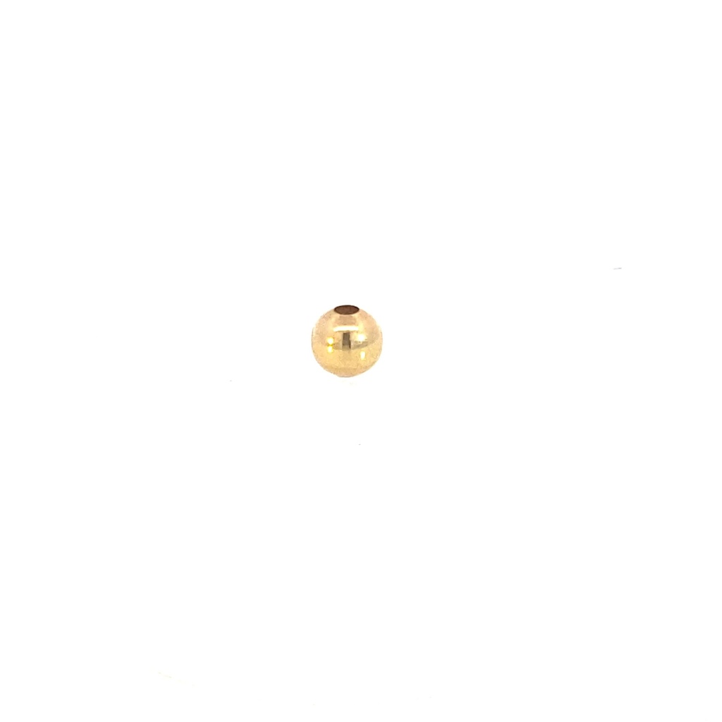[6MA] BOLAS ORO 6MM OA