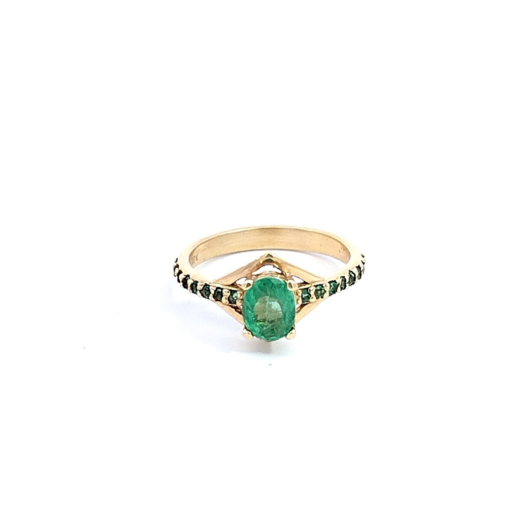 ANILLO SOLITARIO ESM 0,944 PTS OA