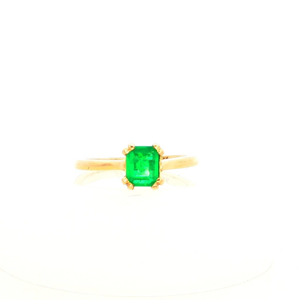 ANILLO SOLITARIO ESM 0,65 PTS OA    