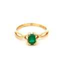[AG405] ANILLO SOLITARIO ESM 0,7 PTS OA    