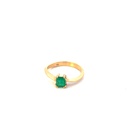 [AG414] ANILLO SOLITARIO ESM 0,55 PTS OA    