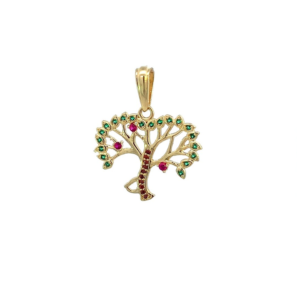 DIJE ARBOL DE LA VIDA COLORES OA