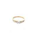 ANILLO SOLITARIO CASTING ORO AMARILLO     