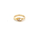 ANILLO SOLITARIO ORO AMARILLO               