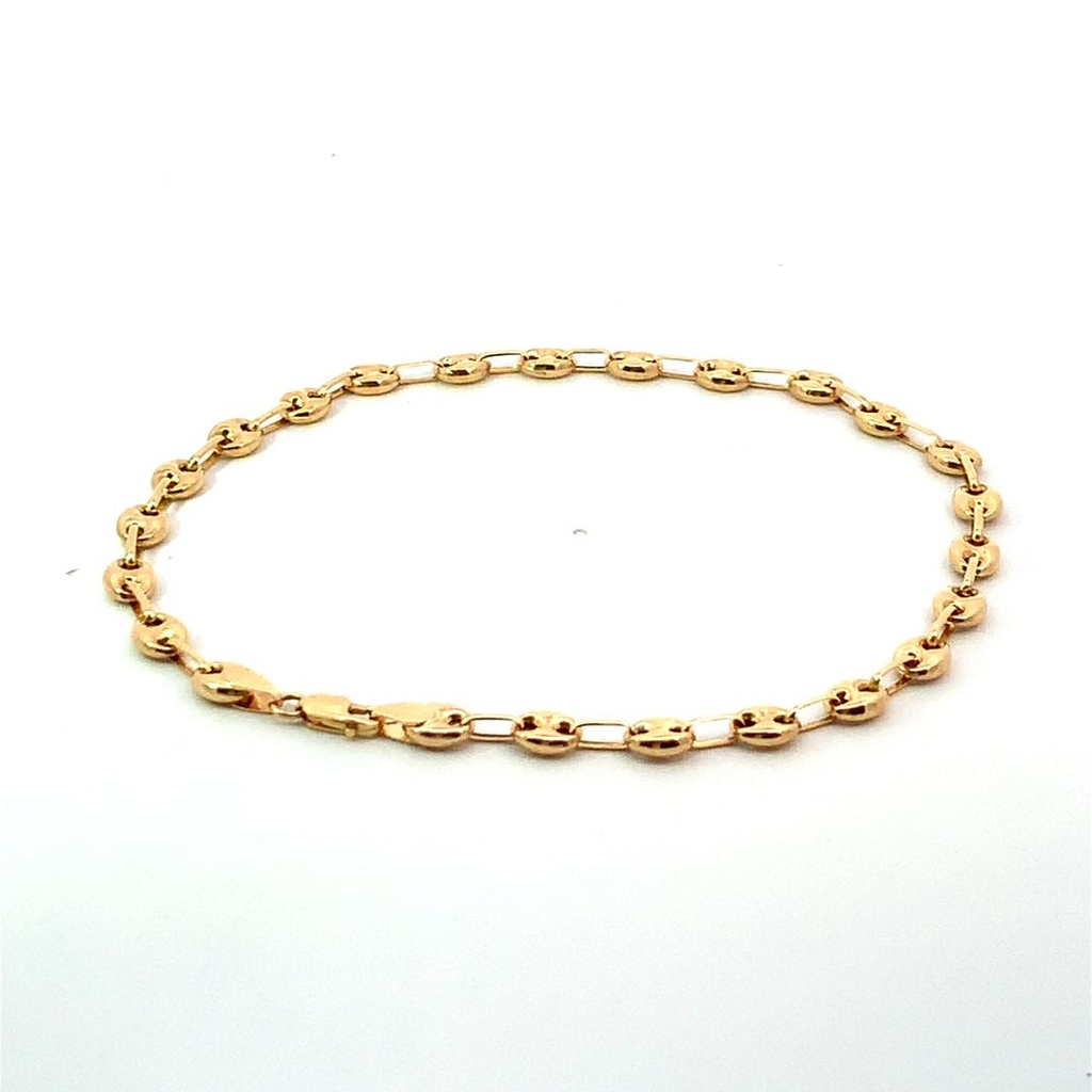TOBILLERA GUCCI ORO AMARILO      