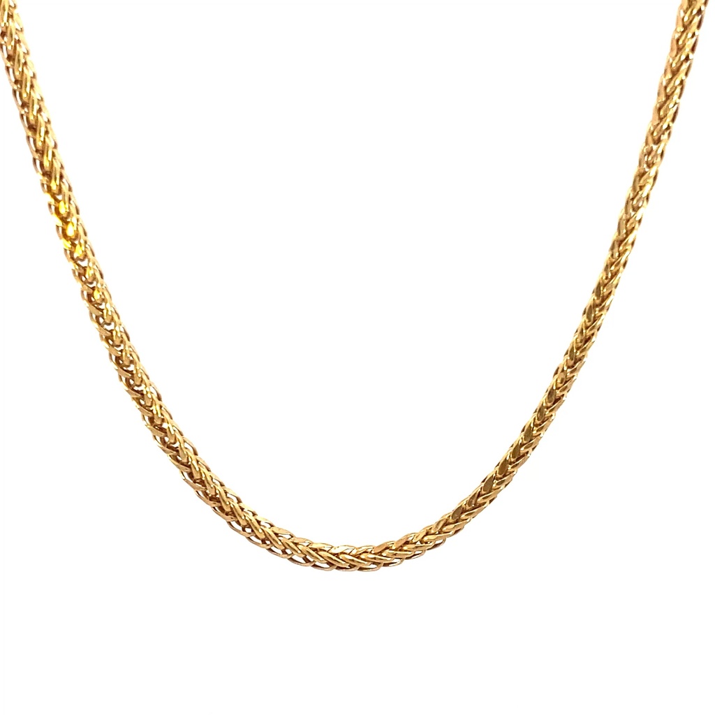 CADENA FRANCO ORO AMARILLO      