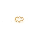 ANILLO MEDIO DEDO ZIZA ORO AMARILLO         