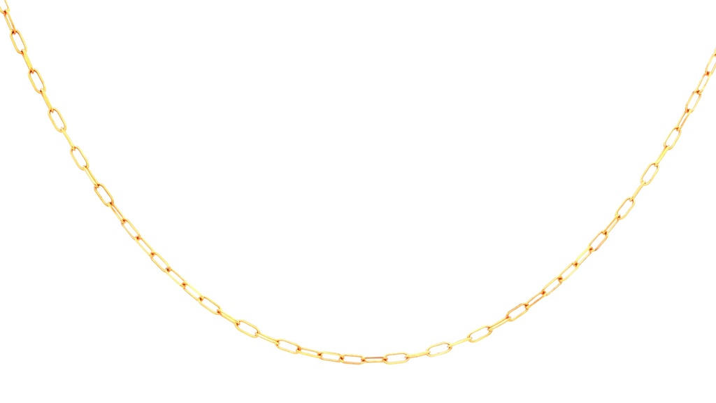 [GOLD345] CADENA HUECA ORO AMARILLO