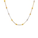 [GOLD75] CADENA BOLA DIAMANTADA 3 OROS            