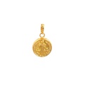 DIJE SAN BENITO ORO AMARILLO