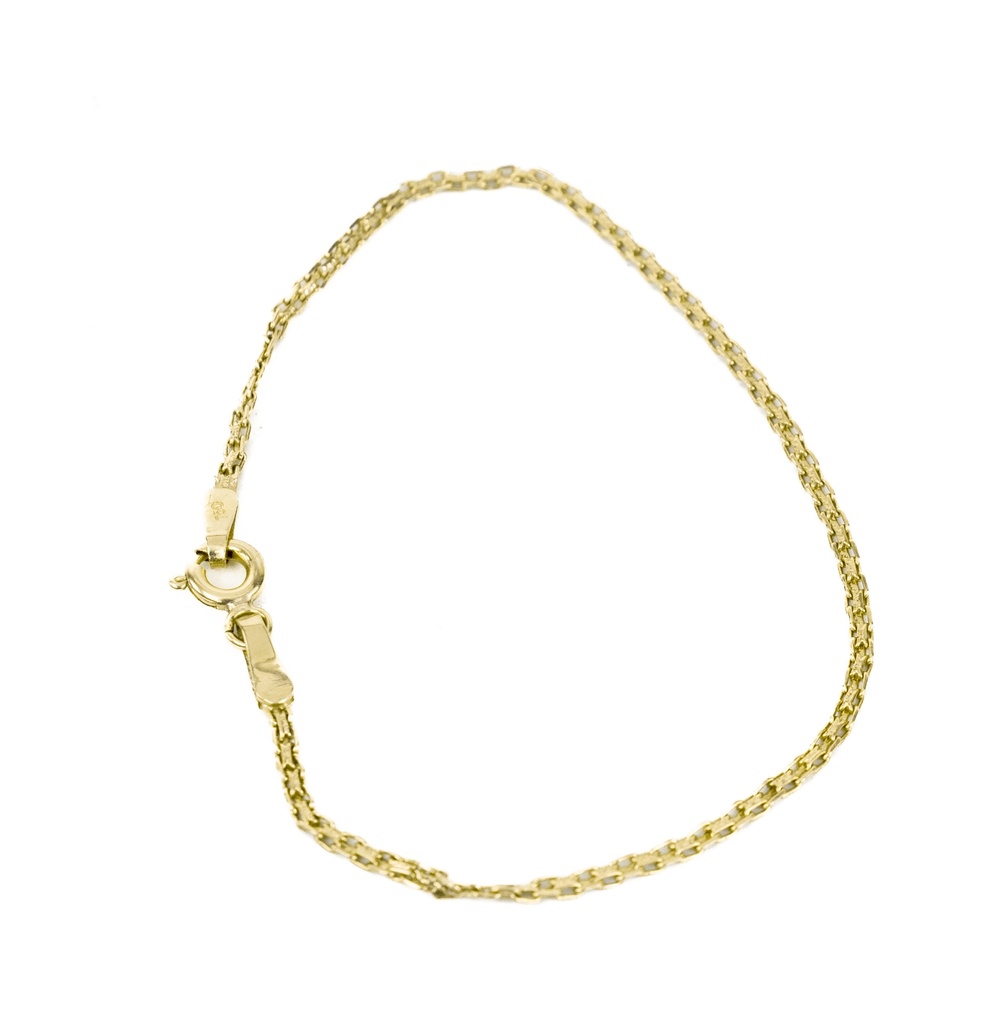 PULSERA TEJIDO BISMARK ORO AMARILLO            