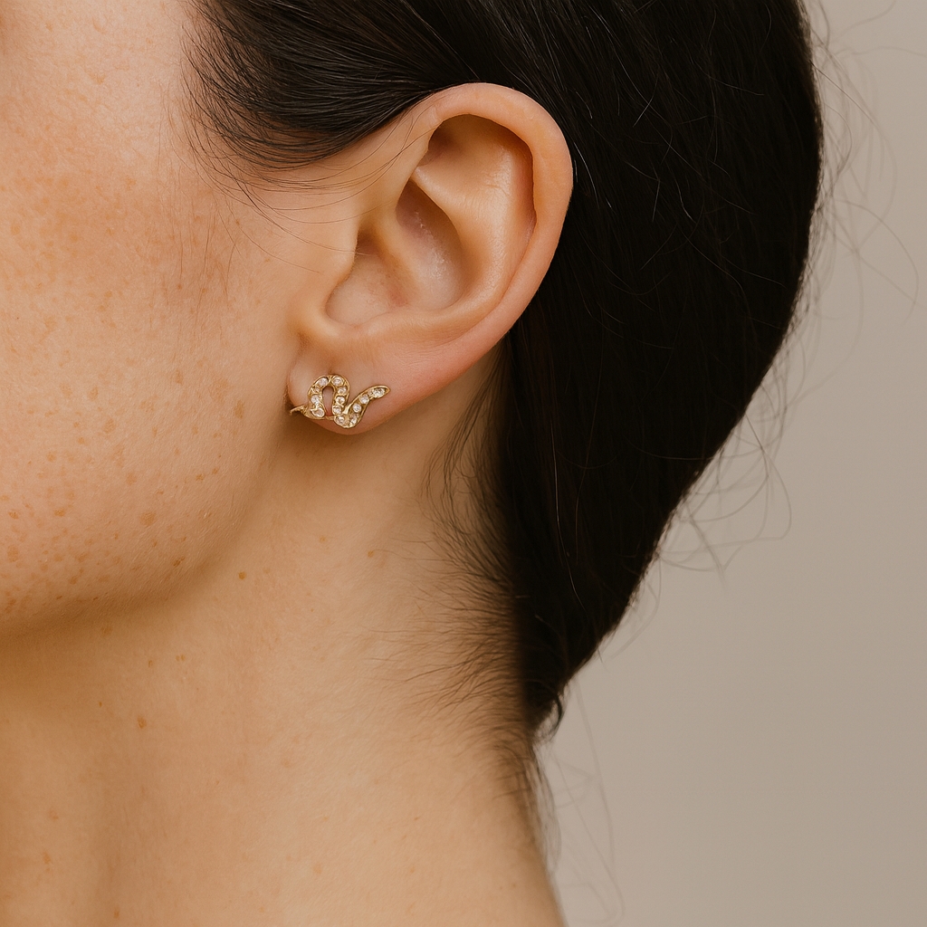 TOPOS SERPIENTE CASTING ORO AMARILLO