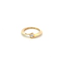 ANILLO SOLITARIO ORO AMARILLO      