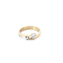 ANILLO SOLITARIO ORO AMARILLO               
