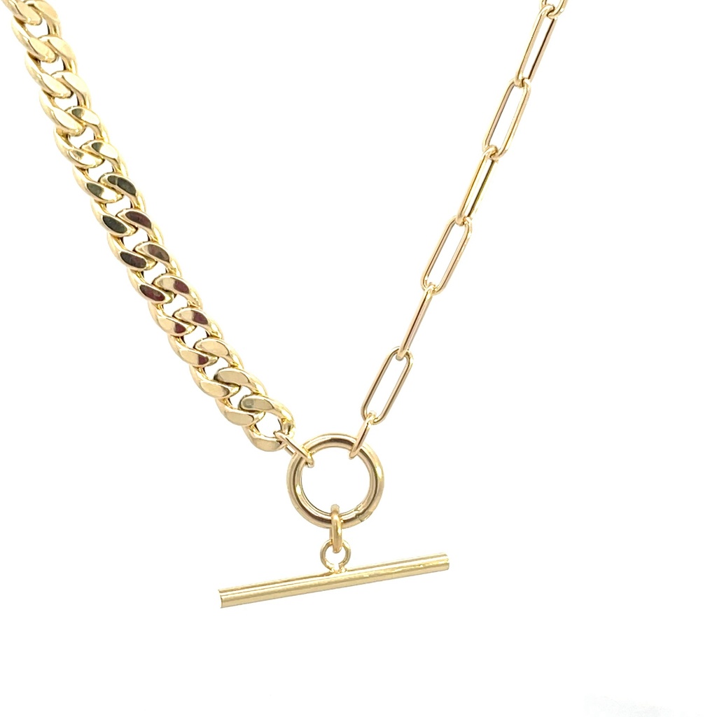 265856 CADENA ESPECIAL CUBANA ORO AMARILLO