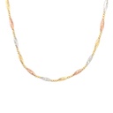 CADENA DIAMANTADA 3 OROS               