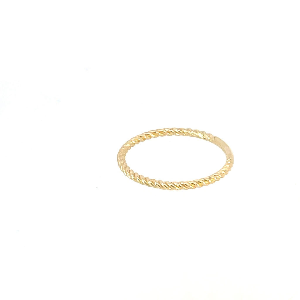 ANILLO MELCOCHA ORO AMARILLO   