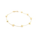 [SGA245] 220441 PULSERA CUBOS ORO AMARILLO   