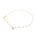 [SGA253] 216448 TOBILLERA CORAZON DOS OROS   