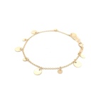PULSERA CIRCULOS ORO AMARILLO               