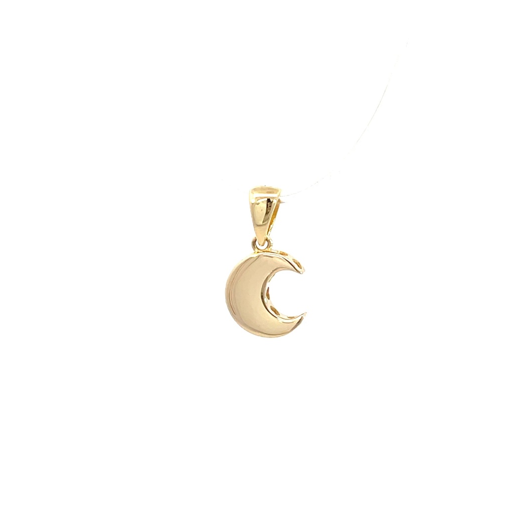 DIJE LUNA ORO AMARILLO               