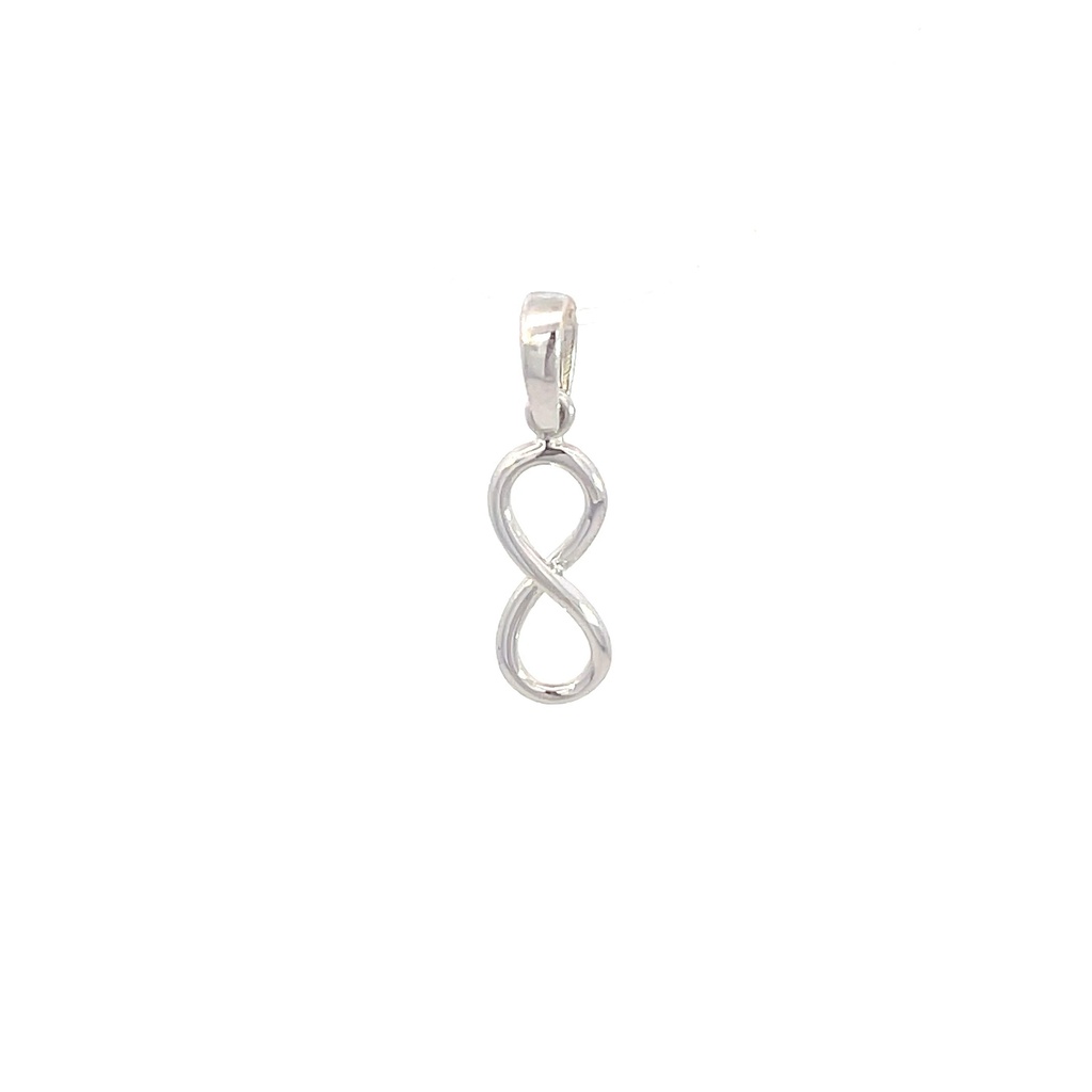 DIJE INFINITO ORO BLANCO               