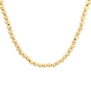 GARGANTILLA MILITAR DIAMANTADA ORO AMARILLO     