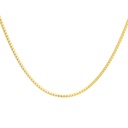 CADENA TEJIDO COLA DE RATON ORO AMARILLO      