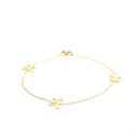PULSERA MARIPOSA ORO AMARILLO               