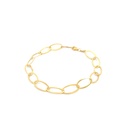 PULSERA AROS ORO AMARILLO               