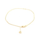 253530 TOBILLERA ESPECIAL ORO AMARILLO   