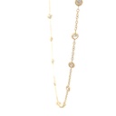 CADENA ESPECIAL CIRCONES ORO AMARILLO            