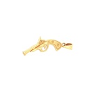 [SGA563] 273499 DIJE PISTOLA ORO AMARILLO   