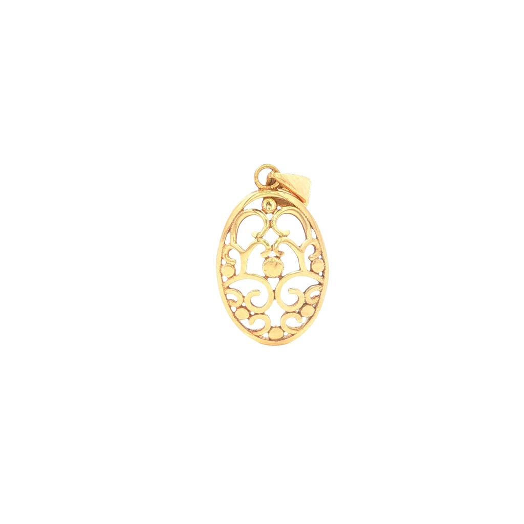 DIJE FILIGRANA ORO AMARILLO