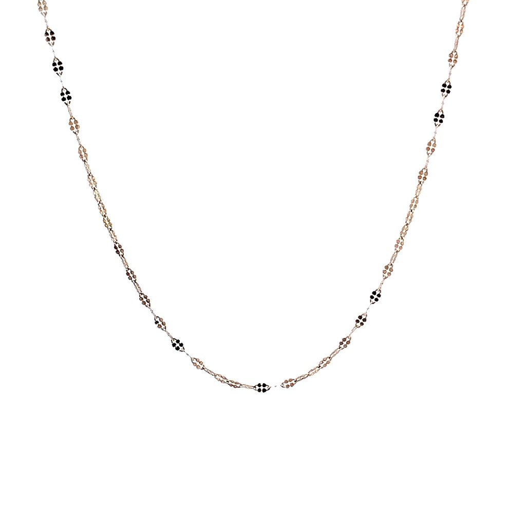 [X085] CADENA CRISPETA 50CM OA