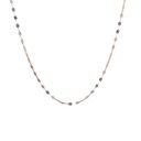 [X085] CADENA CRISPETA 50CM OA