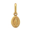 DIJE MEDALLA MILAGROSA ORO AMARILLO